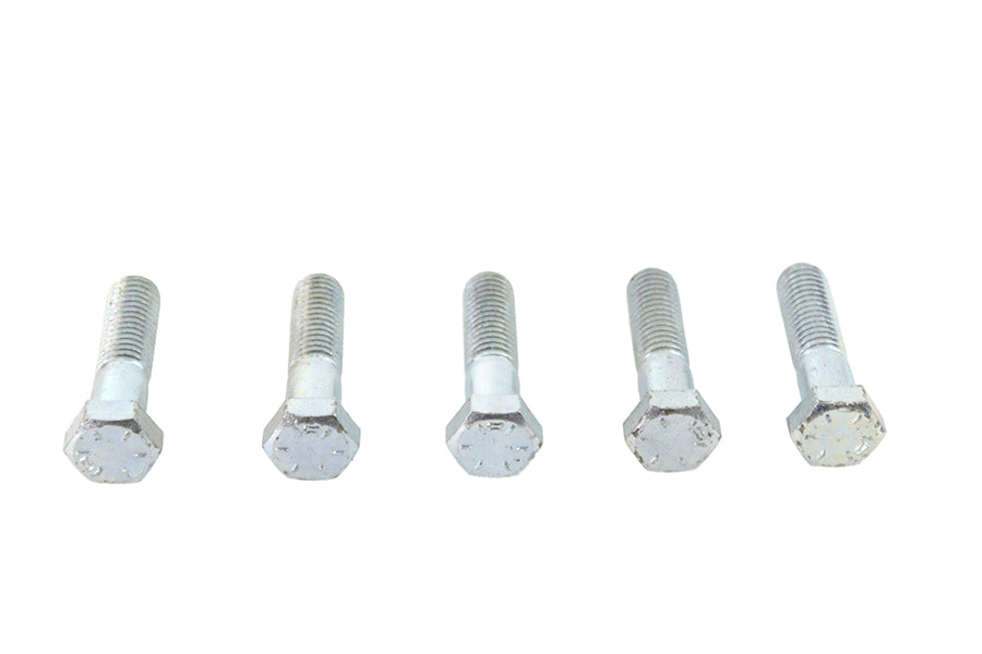 Zinc Hex Cap Bolts 1/2 inch-13 x 2 inch