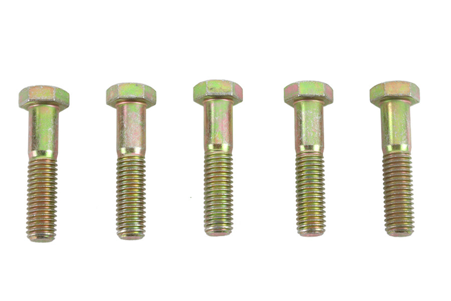 Zinc Hex Cap Bolts 1/2 inch-13 x 2-1/4 inch