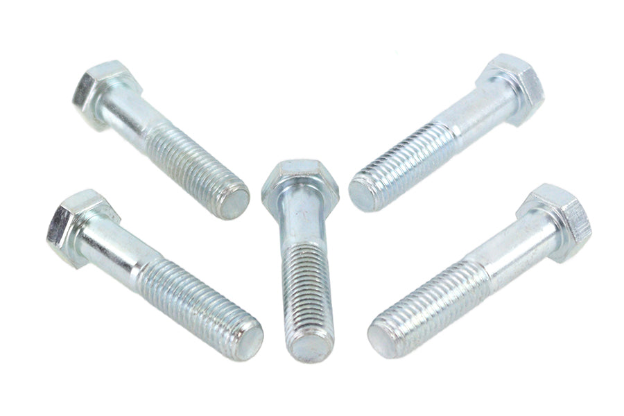 Zinc Hex Cap Bolts 1/2 inch-13 x 2-1/2 inch