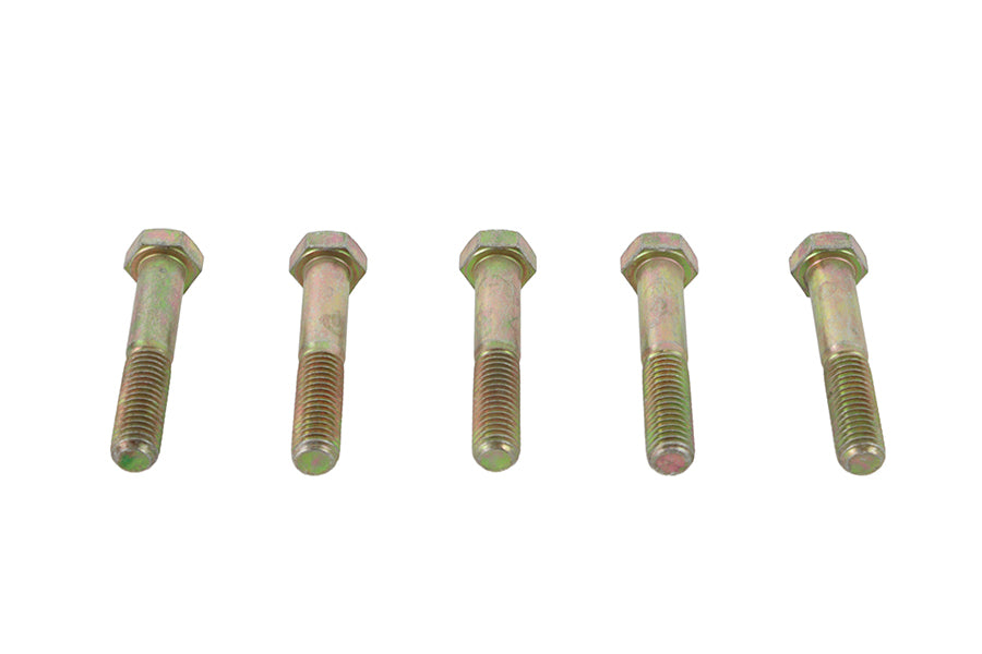 Zinc Hex Cap Bolts 1/2 inch-13 x 2-3/4 inch