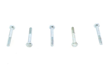 Zinc Hex Cap Bolts 1/4 inch-28 X 1-3/4 inch