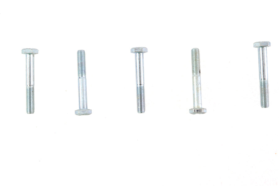 Zinc Hex Cap Bolts 1/4 inch-28 X 1-3/4 inch