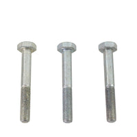 Zinc Hex Cap Bolts 1/4 inch-28 x 1-7/8 inch