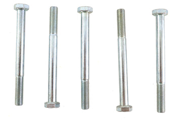 Zinc Hex Cap Bolts 5/16 inch-24 x 3-1/2 inch