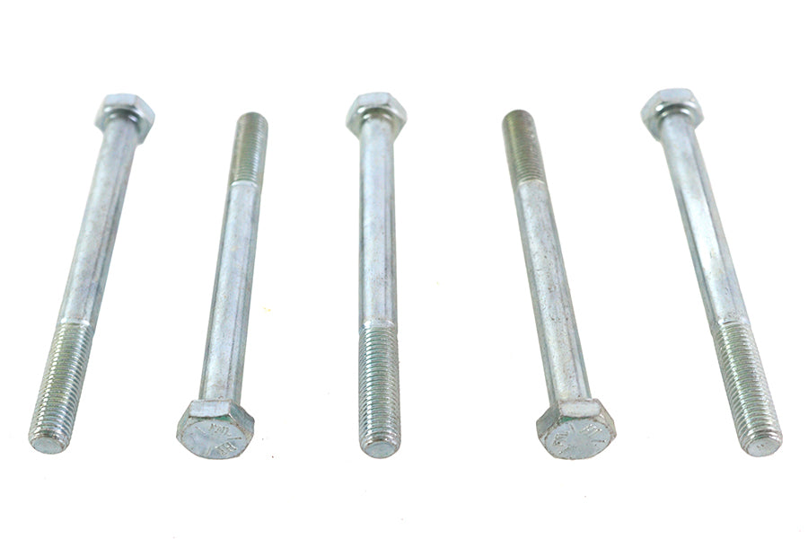 Zinc Hex Cap Bolts 5/16 inch-24 x 3-1/2 inch