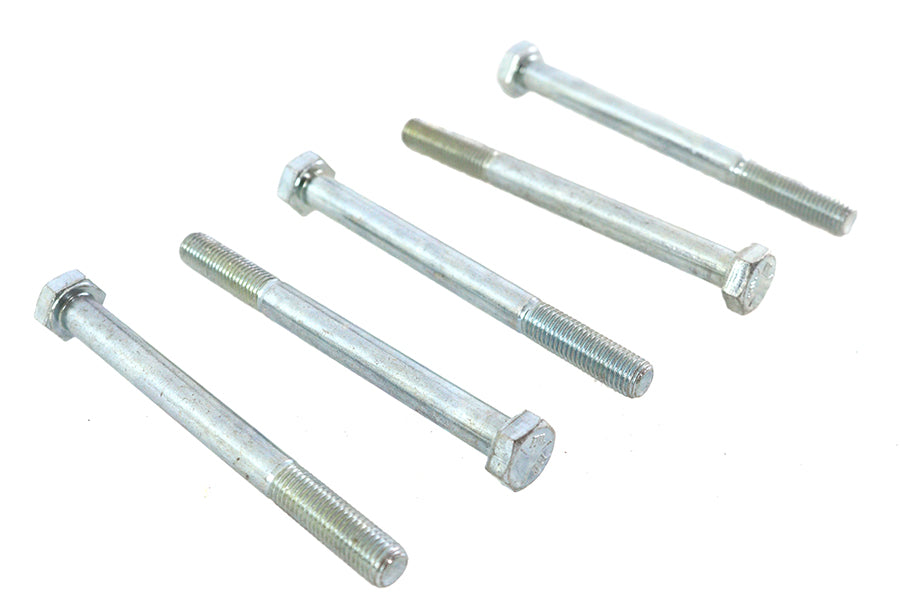 Zinc Hex Cap Bolts 5/16 inch-24 x 3-1/2 inch