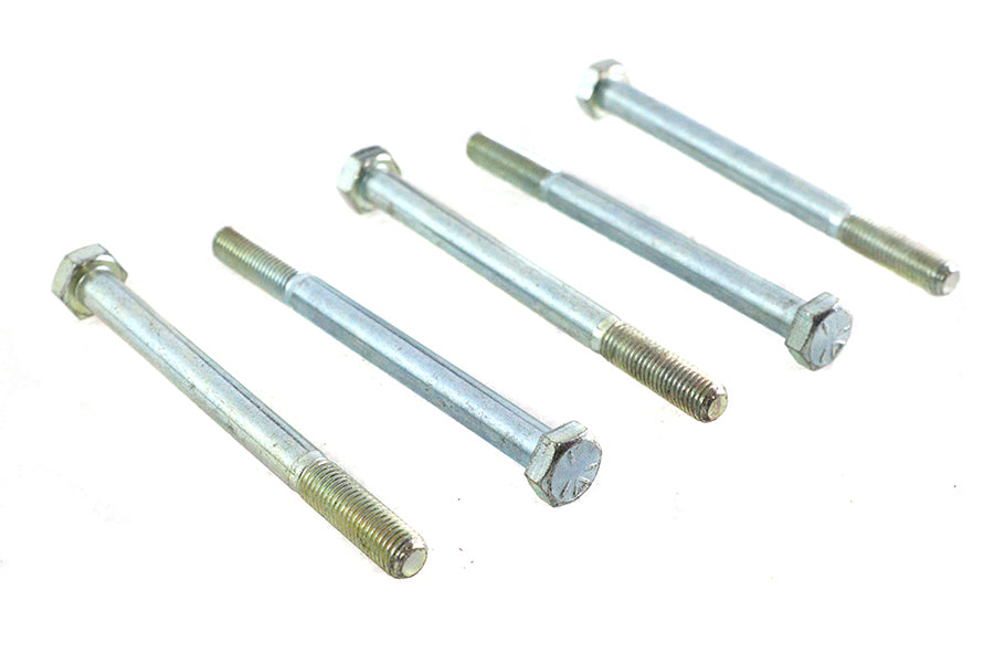 Zinc Hex Cap Bolts 5/16 inch-24 x 3-3/4 inch