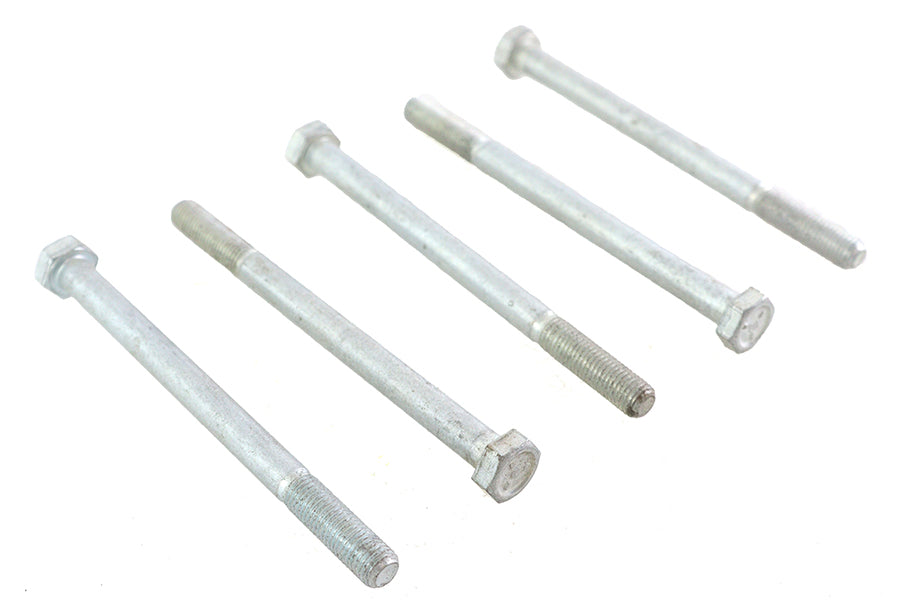 Zinc Hex Cap Bolts 5/16 inch-24 x 4-1/4 inch