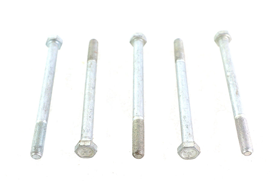 Zinc Hex Cap Bolts 5/16 inch-24 x 4-1/4 inch