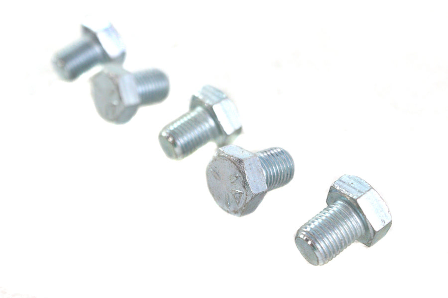 Zinc Hex Cap Bolts 3/8 inch-24 x 1/2 inch