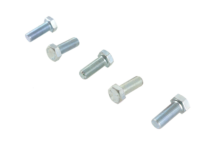 Zinc Hex Cap Bolts 3/8 inch-24 x 1 inch