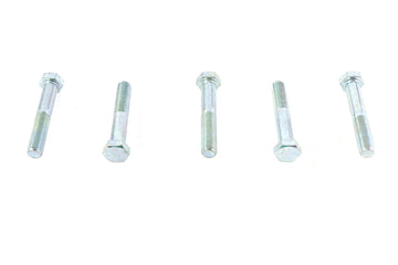 Zinc Hex Cap Bolts 3/8 inch-24 x 2-1/4 inch