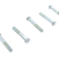 Zinc Hex Cap Bolts 3/8 inch-24 x 2-1/4 inch