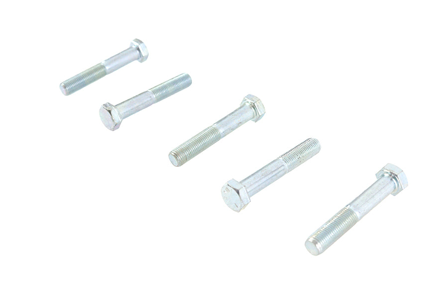 Zinc Hex Cap Bolts 3/8 inch-24 x 2-1/4 inch