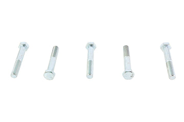 Zinc Hex Cap Bolts 3/8 inch-24 x 2-1/2 inch