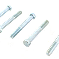 Zinc Hex Cap Bolts 3/8 inch-24 x 3 inch