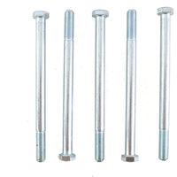 Zinc Hex Cap Bolts 3/8 inch-24 x 5-1/2 inch