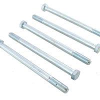 Zinc Hex Cap Bolts 3/8 inch-24 x 5-1/2 inch