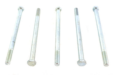 Zinc Hex Cap Bolts 3/8 inch-24 x 6 inch