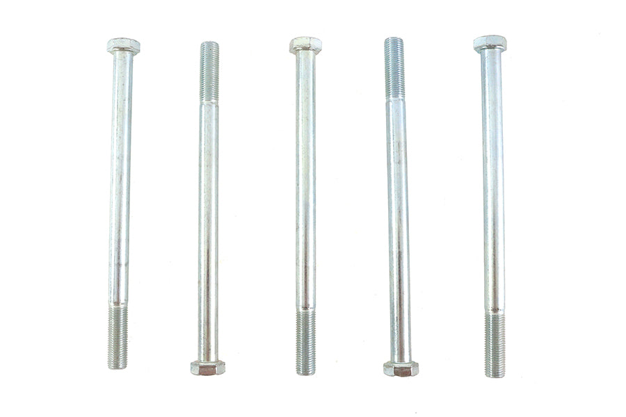 Zinc Hex Cap Bolts 3/8 inch-24 x 6 inch