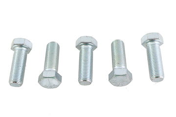 Zinc Hex Cap Bolts 7/16 inch-20 x 1-1/4 inch