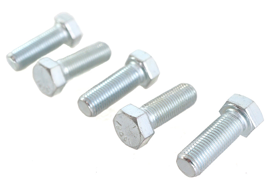 Zinc Hex Cap Bolts 7/16 inch-20 x 1-1/4 inch