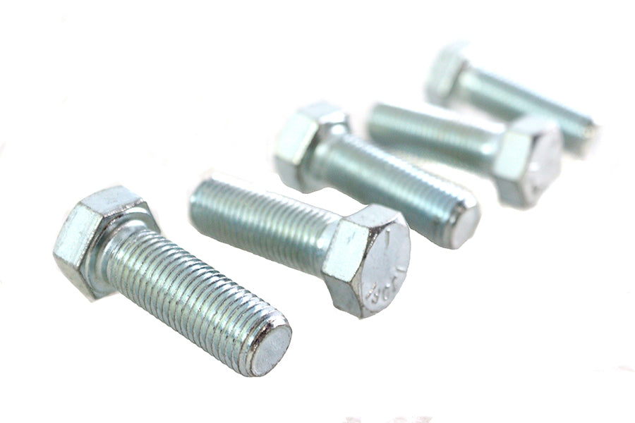 Zinc Hex Cap Bolts 7/16 inch-20 x 1-1/4 inch