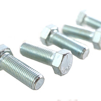 Zinc Hex Cap Bolts 7/16 inch-20 x 1-1/4 inch