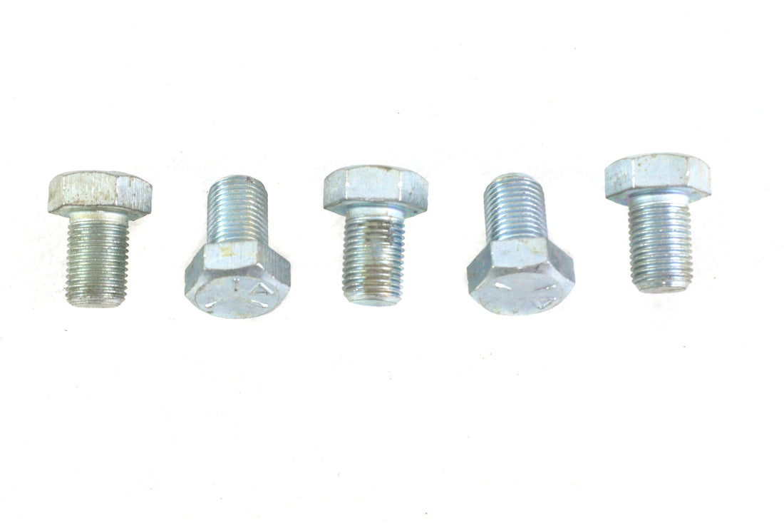 Zinc Hex Cap Bolts 1/2 inch-20 x 3/4 inch