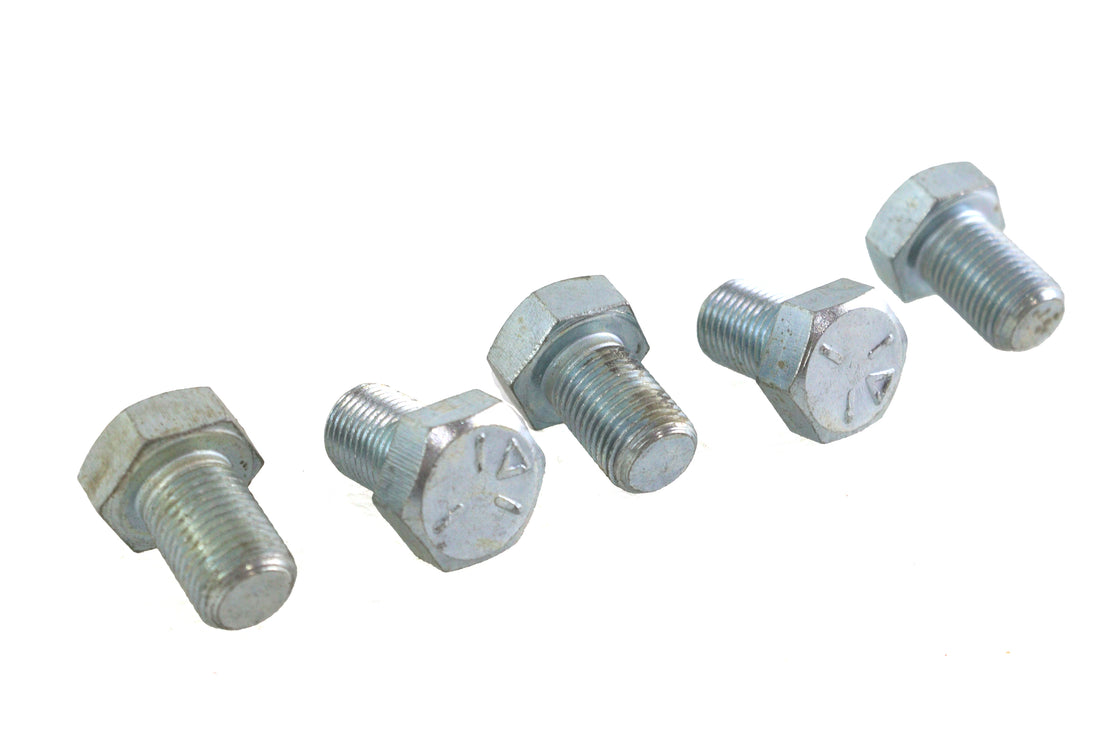 Zinc Hex Cap Bolts 1/2 inch-20 x 3/4 inch