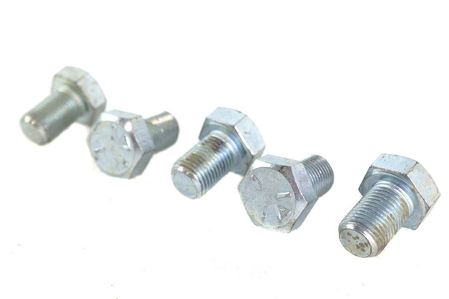 Zinc Hex Cap Bolts 1/2 inch-20 x 3/4 inch