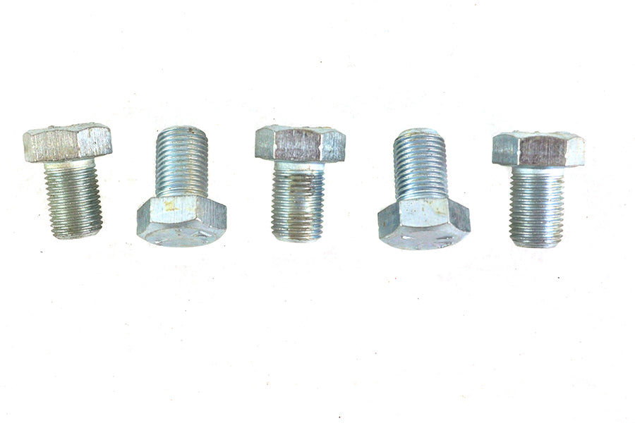 Zinc Hex Cap Bolts 1/2 inch-20 x 3/4 inch