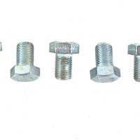 Zinc Hex Cap Bolts 1/2 inch-20 x 3/4 inch