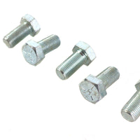 Zinc Hex Cap Bolts 1/2 inch-20 x 1 inch