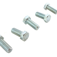 Zinc Hex Cap Bolts 1/2 inch-20 x 1-1/4 inch