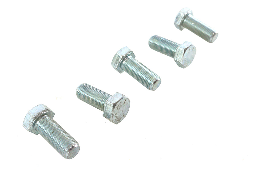 Zinc Hex Cap Bolts 1/2 inch-20 x 1-1/4 inch