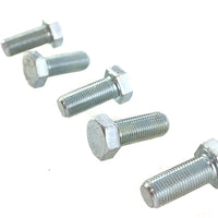 Zinc Hex Cap Bolts 1/2 inch-20 x 1-1/4 inch