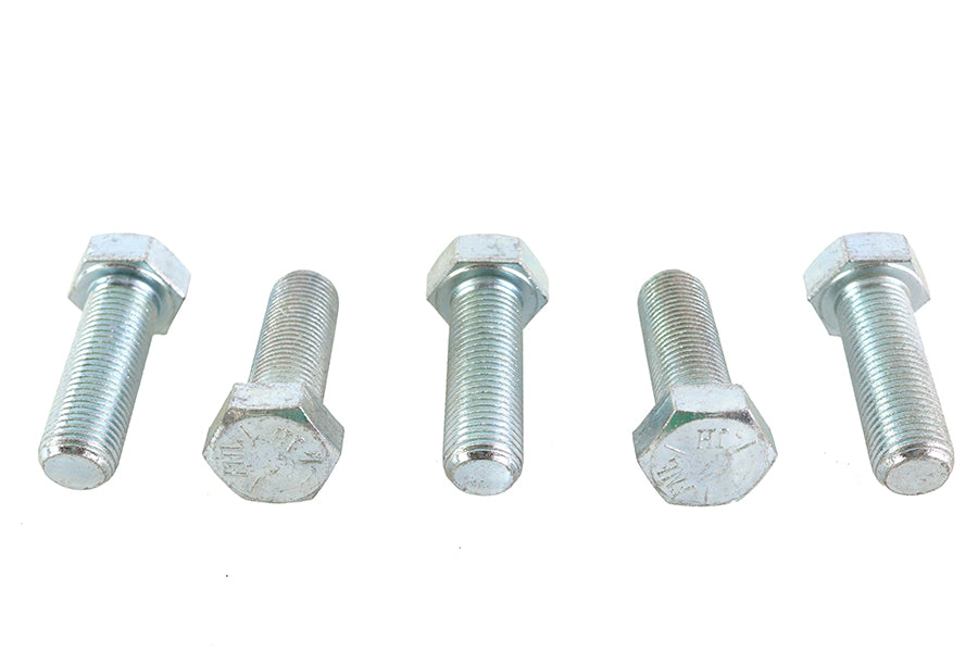 Zinc Hex Cap Bolts 1/2 inch-20 x 1-1/2 inch