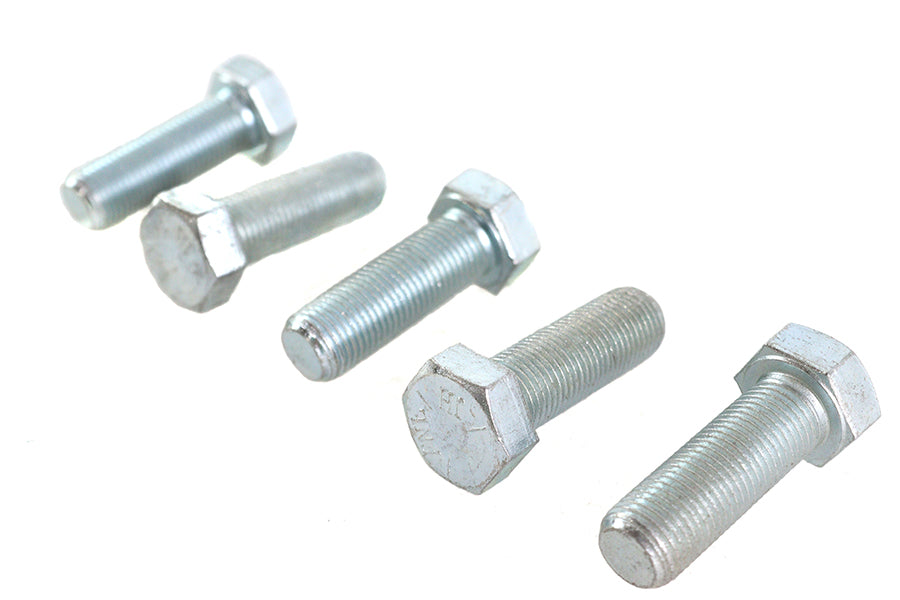 Zinc Hex Cap Bolts 1/2 inch-20 x 1-1/2 inch