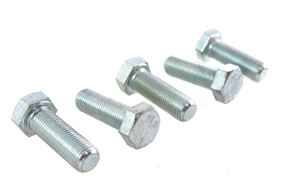 Zinc Hex Cap Bolts 1/2 inch-20 x 1-1/2 inch