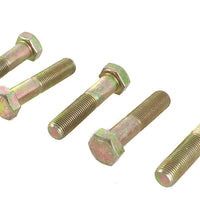 Zinc Hex Cap Bolts 1/2 inch-20 x 2-1/4 inch