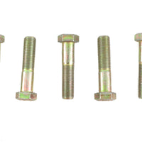 Zinc Hex Cap Bolts 1/2 inch-20 x 2-1/4 inch