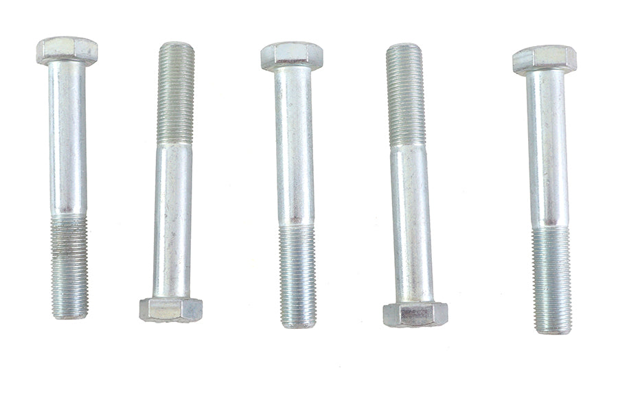 Zinc Hex Cap Bolts 1/2 inch-20 x 3-1/2 inch