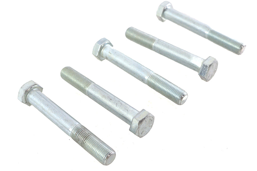 Zinc Hex Cap Bolts 1/2 inch-20 x 3-1/2 inch