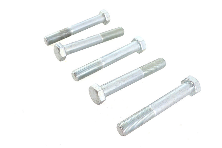 Zinc Hex Cap Bolts 1/2 inch-20 x 3-1/2 inch