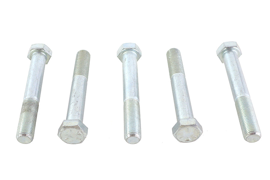 Zinc Hex Cap Bolts 1/2 inch-20 x 3-1/2 inch