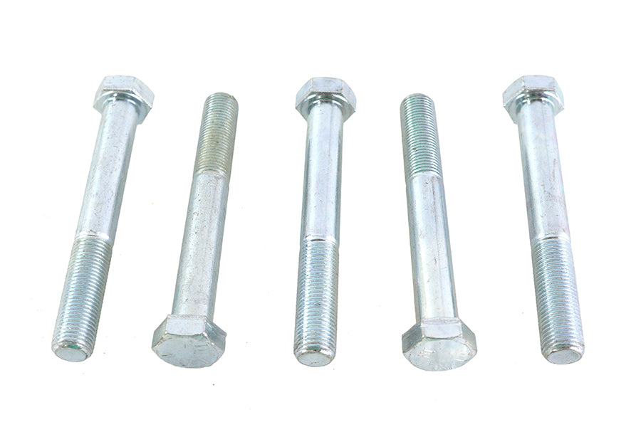 Zinc Hex Cap Bolts 1/2 inch-20 x 3-3/4 inch