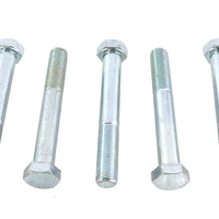 Zinc Hex Cap Bolts 1/2 inch-20 x 3-3/4 inch