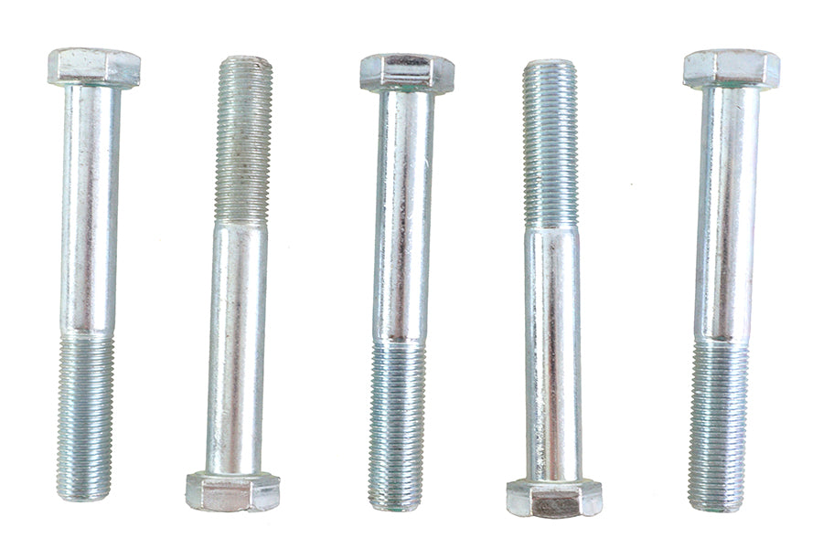 Zinc Hex Cap Bolts 1/2 inch-20 x 3-3/4 inch