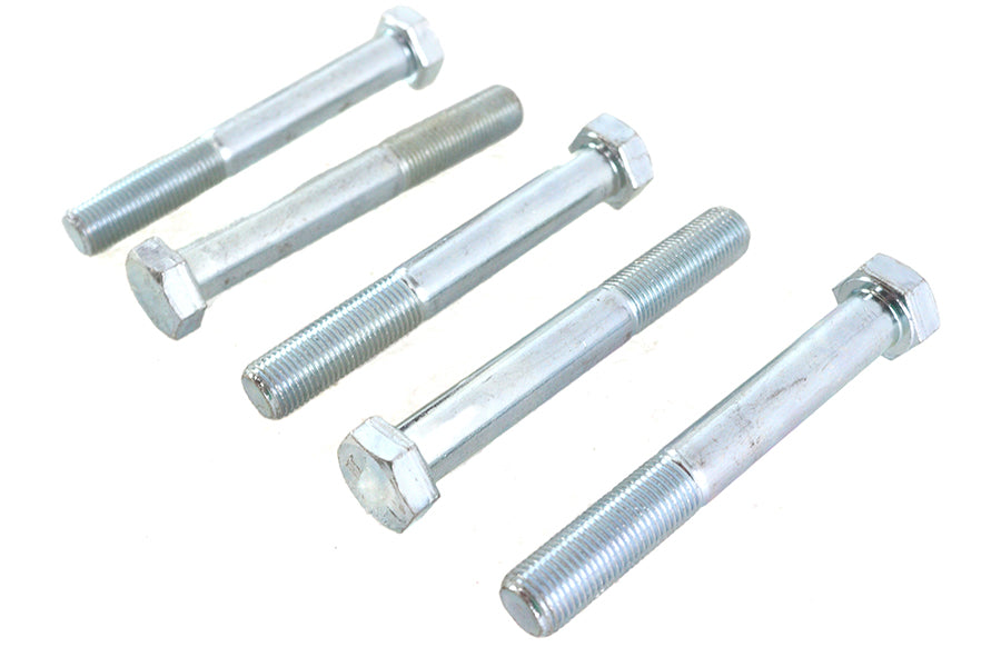 Zinc Hex Cap Bolts 1/2 inch-20 x 3-3/4 inch